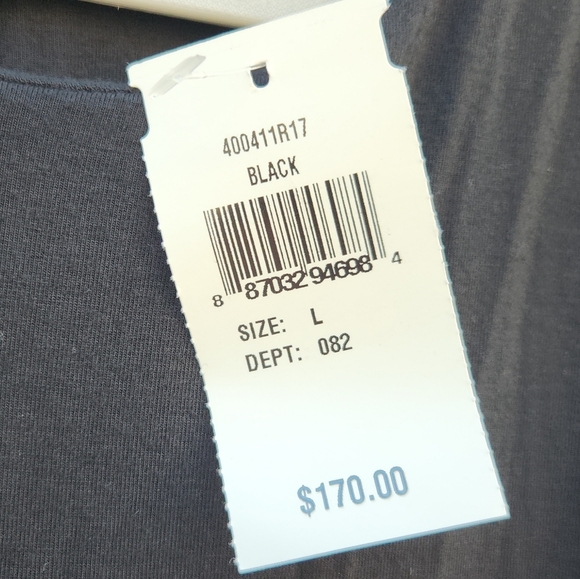 T by Alexander Wang Sleeveless Black Cutout Back Dress - Picture 9 of 11